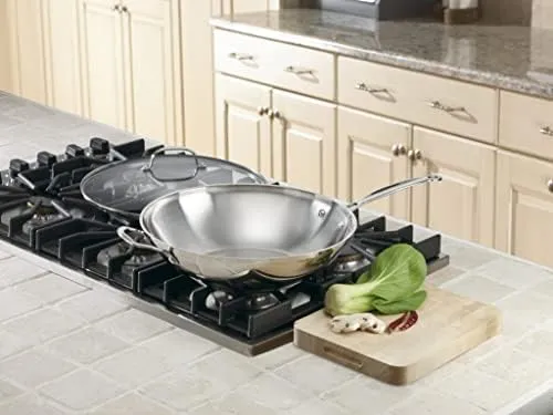 Cuisinart Professional 12-Inch Skillet and 14-Inch Stir-Fry Pan Set