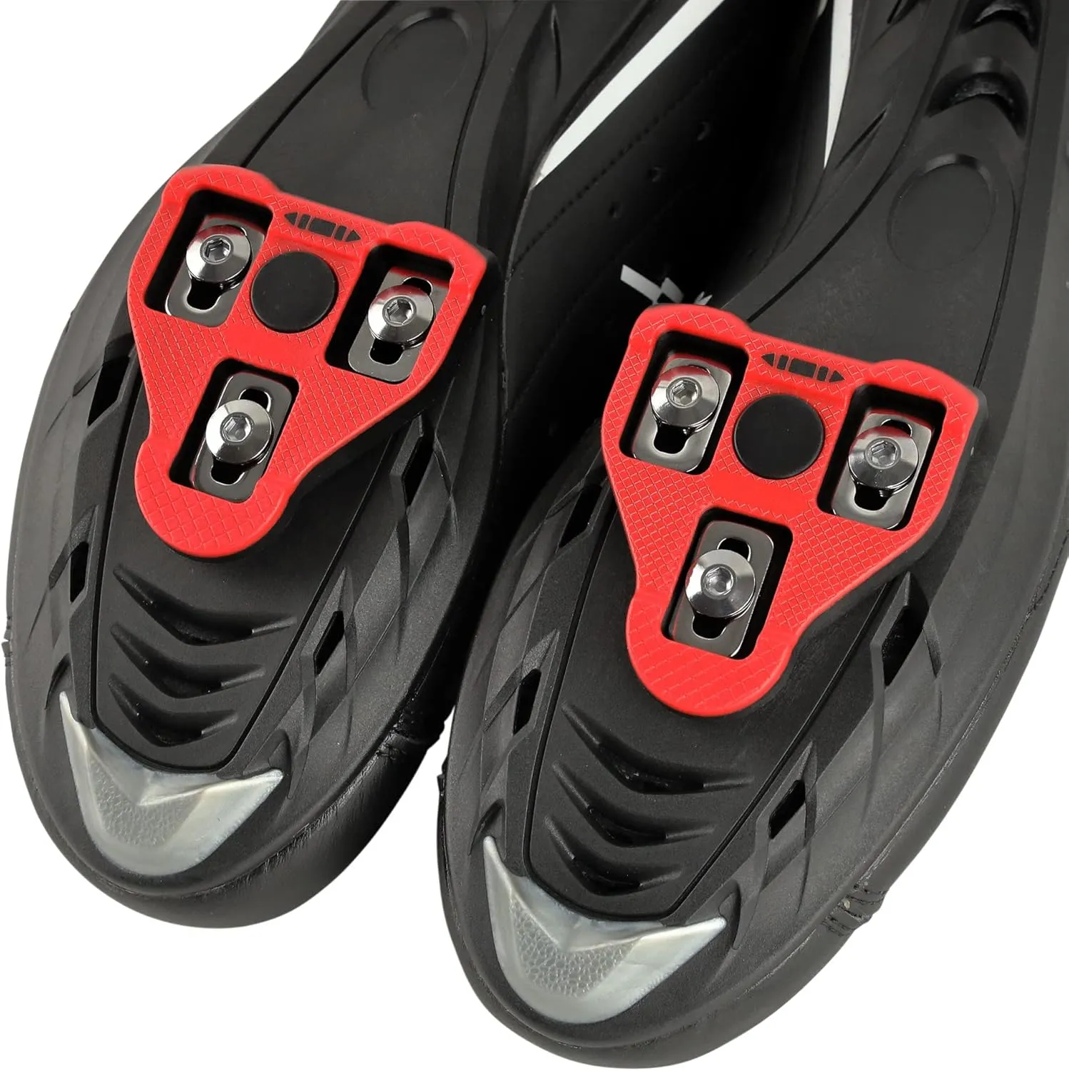 CyclingDeal Bicycle Road Bike Universal Cleat Mount Men's Cycling Shoes with 9-Degree Floating Look ARC Delta Compatible Cleats Compatible with Peloton Indoor Bikes Pedals