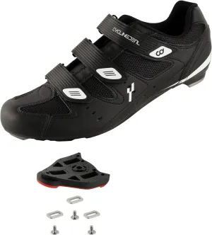 CyclingDeal Bicycle Road Bike Universal Cleat Mount Men's Cycling Shoes with 9-Degree Floating Look ARC Delta Compatible Cleats Compatible with Peloton Indoor Bikes Pedals