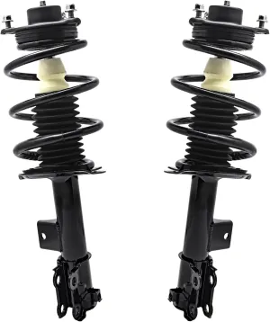 Detroit Axle - 2 Front Struts for 12-14 Hyundai Sonata, 12-15 Kia Optima, 2 Complete Struts w/Coil Spring Assembly 2012 2013 2014 Replacement Struts Shocks