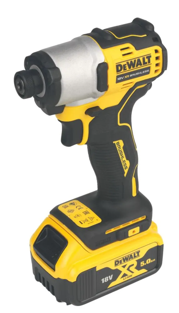 DeWalt DCK328P2T-GB 18V 2 x 5.0Ah Li-Ion XR Brushless Cordless 3-Piece Kit