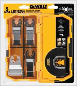 DEWALT Oscillating Tool Blades Kit, 5-Piece (DWA4216)