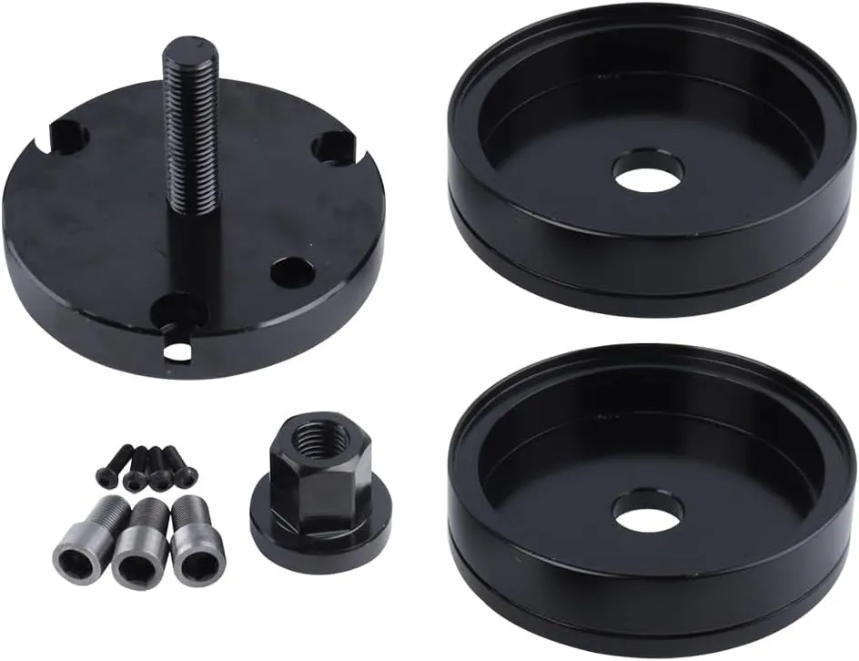 Diesel Front & Rear Crankshaft Seal Wear Sleeve Installer Tool Fit CAT Caterpillar 3406 3408 C-15 Replace 6V6142 6V6143 5P1737 9S8858 5P1733 Carbon Steel Kit