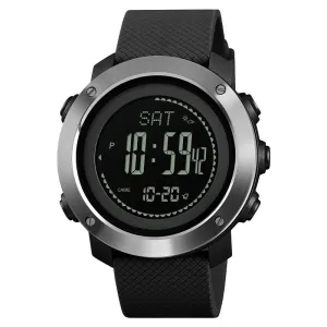 Digital Watches with Altimeter, Barometer, Thermometer - Sports Wristwatch for Climbing and Hiking