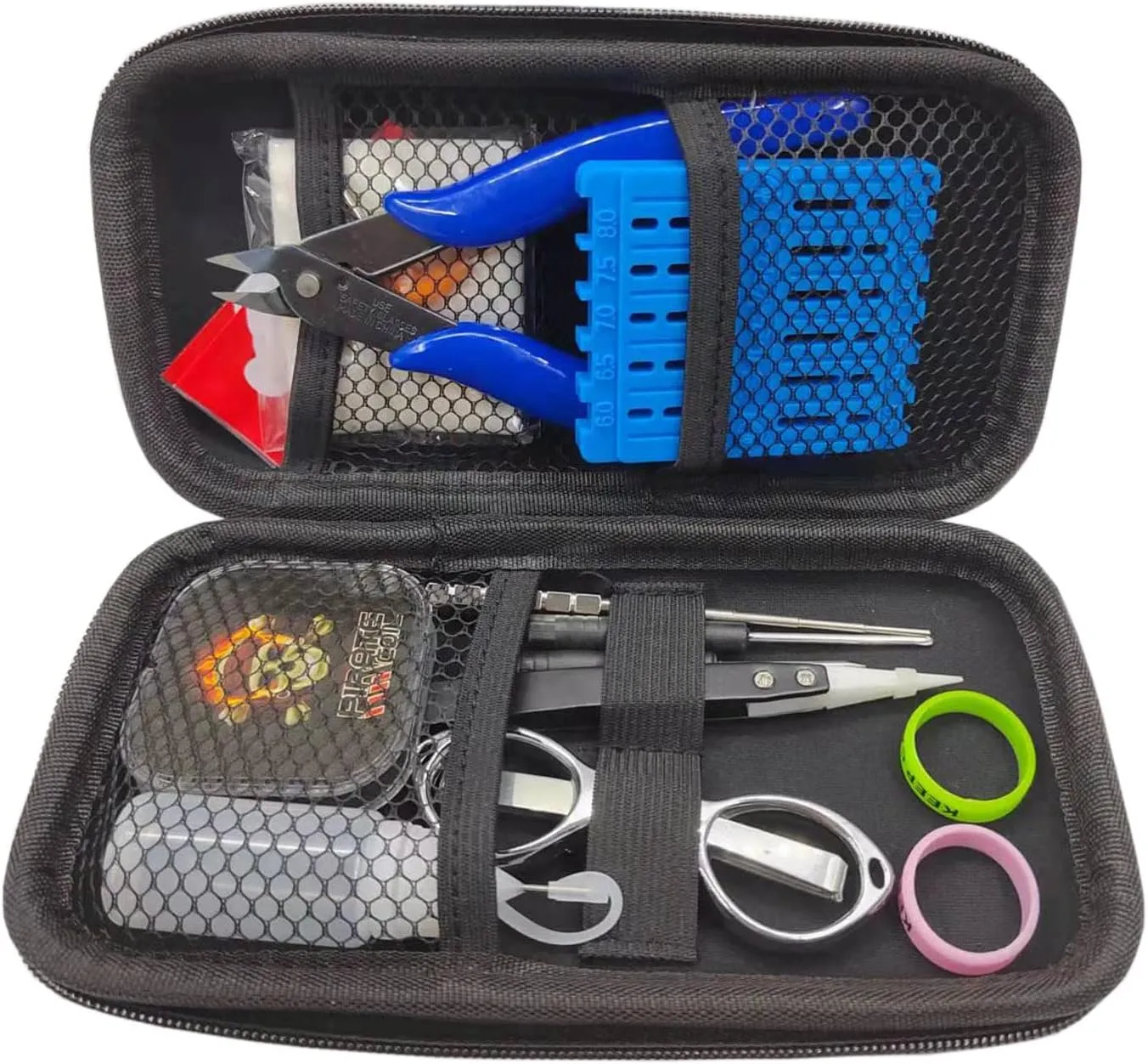 DIY Building Kit Home DIY Tool Set Building Bag,15 Pieces General Household Tool Master kit for Home Maintenance Jewelry Industrial Repairs