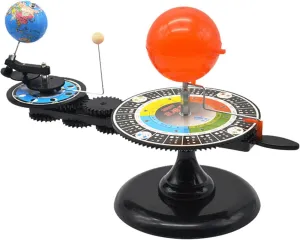 DKULMN Sun Earth Moon Orbital Model, Solar System Toys,3D Solar System Model Solar System for Kids Educational Teaching Tool Astronomy Science Kit for Astronomy Cognition Teaching