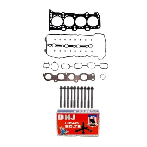 DNJ HGB534 Cylinder Head Gasket Set with Head Bolt Kit for 2009-2013 Suzuki Grand Vitara Kizashi 2.4L L4 16V DOHC 2388cc