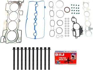 DNJ HGB680 Cylinder Head Gasket Set with Head Bolt Kit For 2013-2019 Nissan Cube 1.8L L4 1798cc 16V DOHC