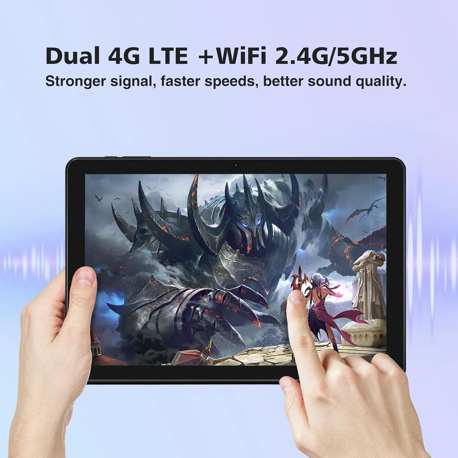 DOOGEE T10W Android Tablet with Keyboard,4G LTE Tablets,Octa-Core,10 InchAndroid 14 Tablet,8000mAh Battery,128GB/1TB TF, Dual Camera,Face Unlock/OTG/GPS