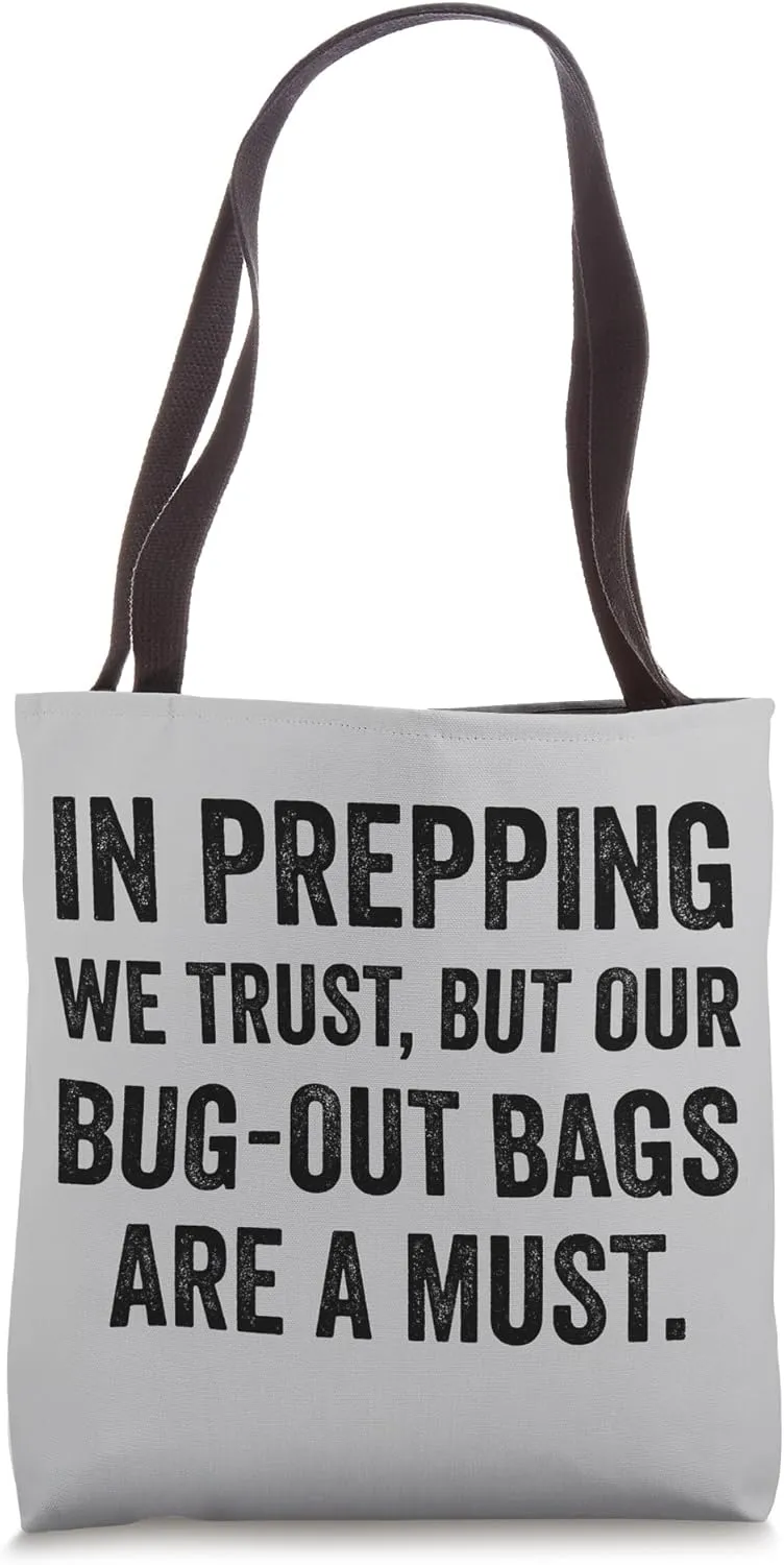 Doomsday Prepper Homesteader Tote Bag