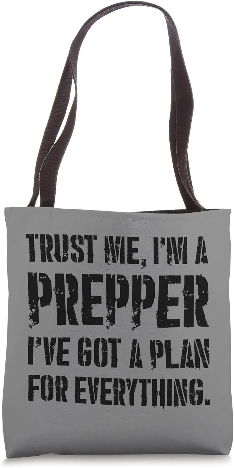 Doomsday Prepper Homesteader Tote Bag