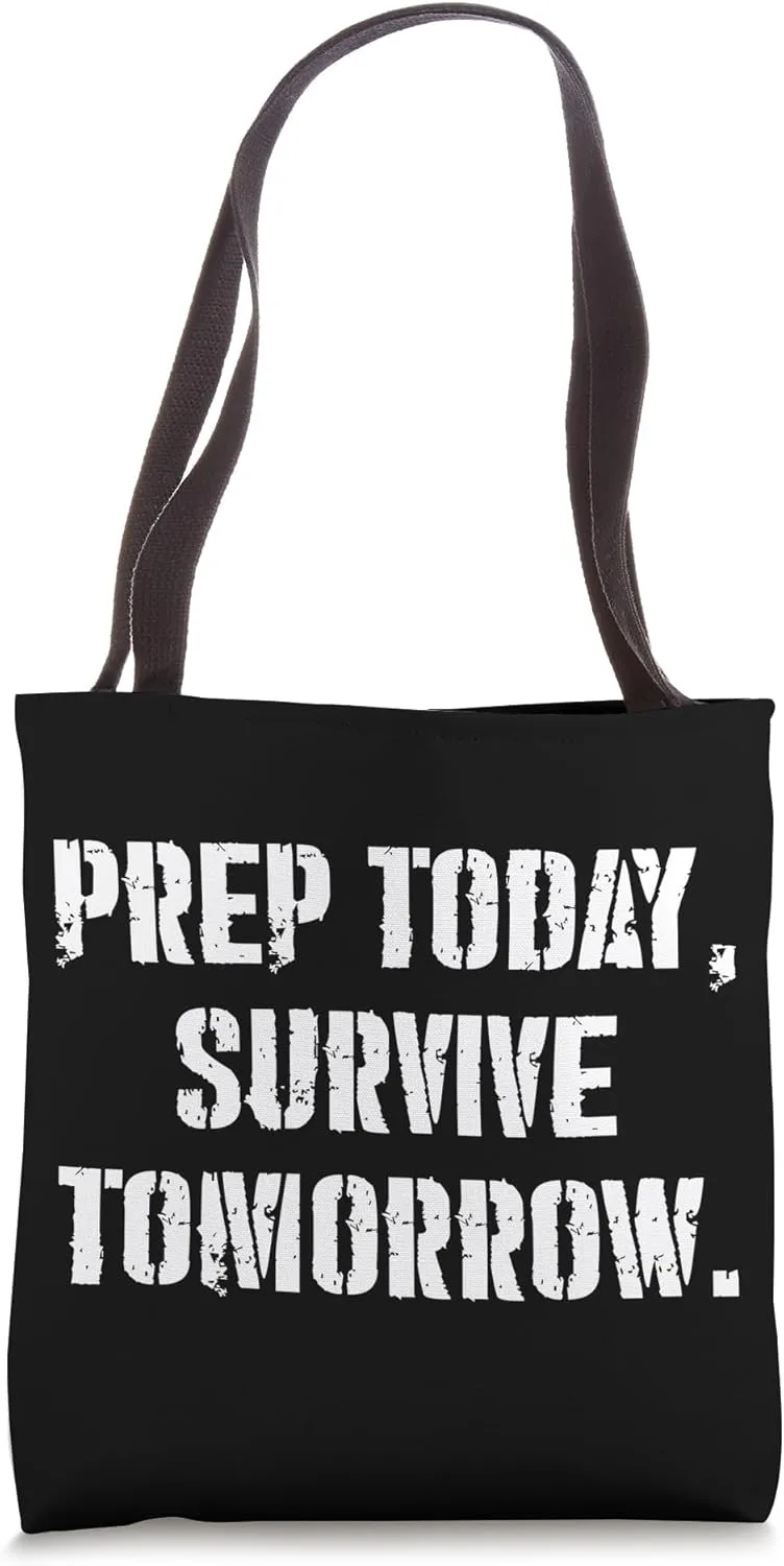 Doomsday Prepper Homesteader Tote Bag