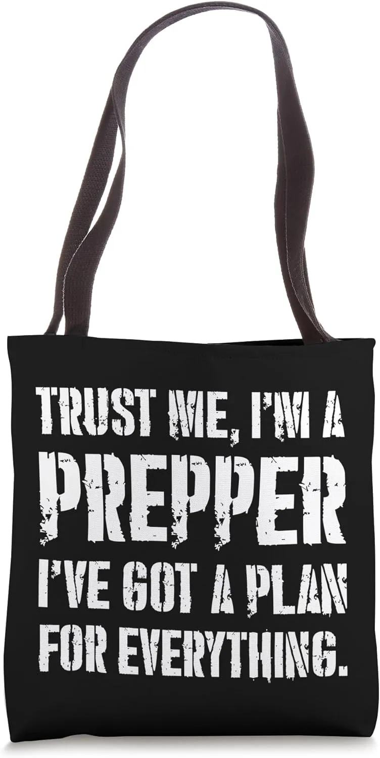 Doomsday Prepper Homesteader Tote Bag