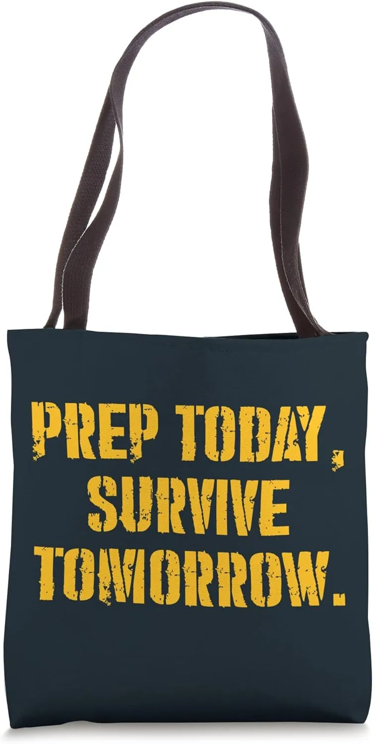 Doomsday Prepper Homesteader Tote Bag