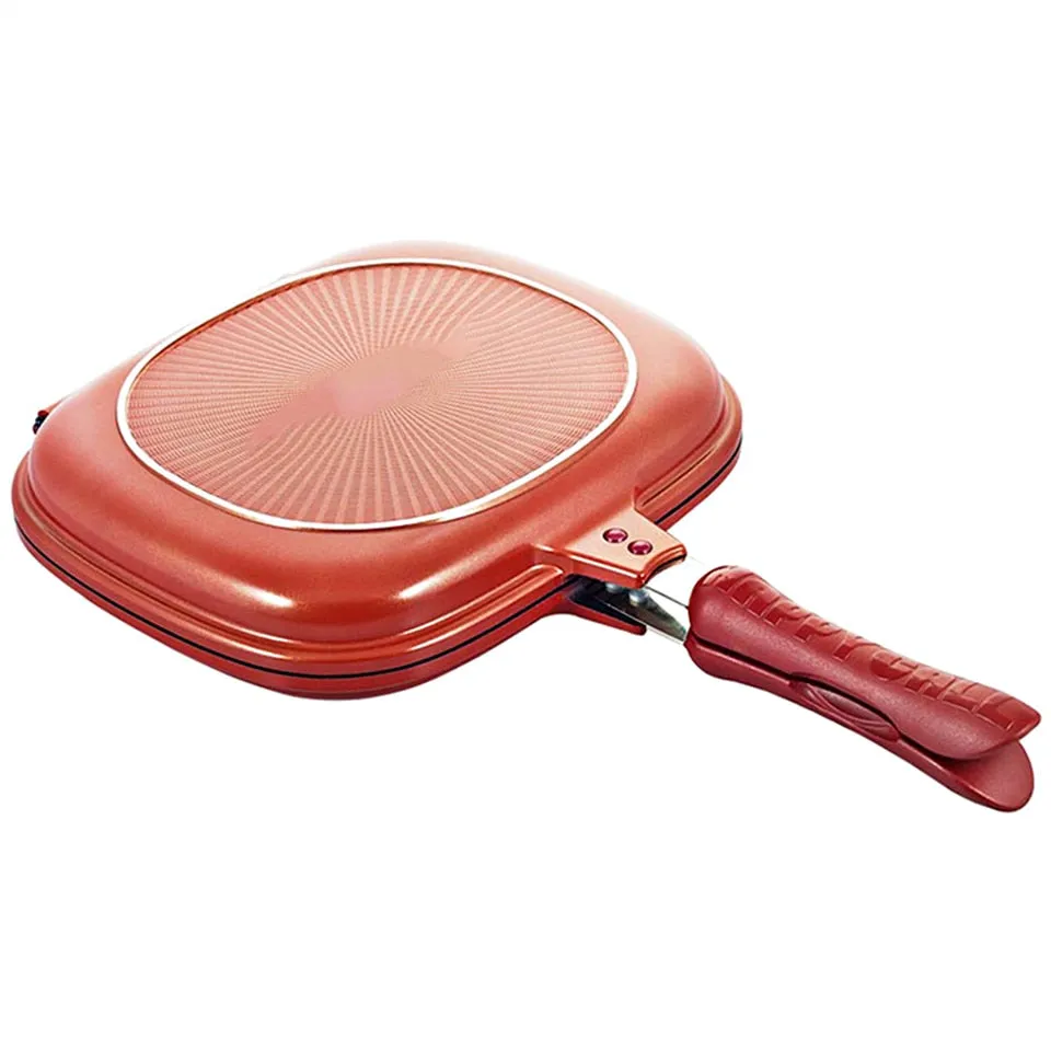 Double Side Grill Fry Pan Cookware