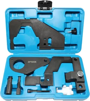 DPTOOL Engine Camshaft Timing Lock Tool Set for Jaguar/Land Rover Evoque 2.0T /Ford 2.0 2.3T SCTi Ecoboost Ti-VCT Mondeo Focus Mustang 303-1565 303-1600 303-748 303-1594 303-1595 303-1521 303-1504