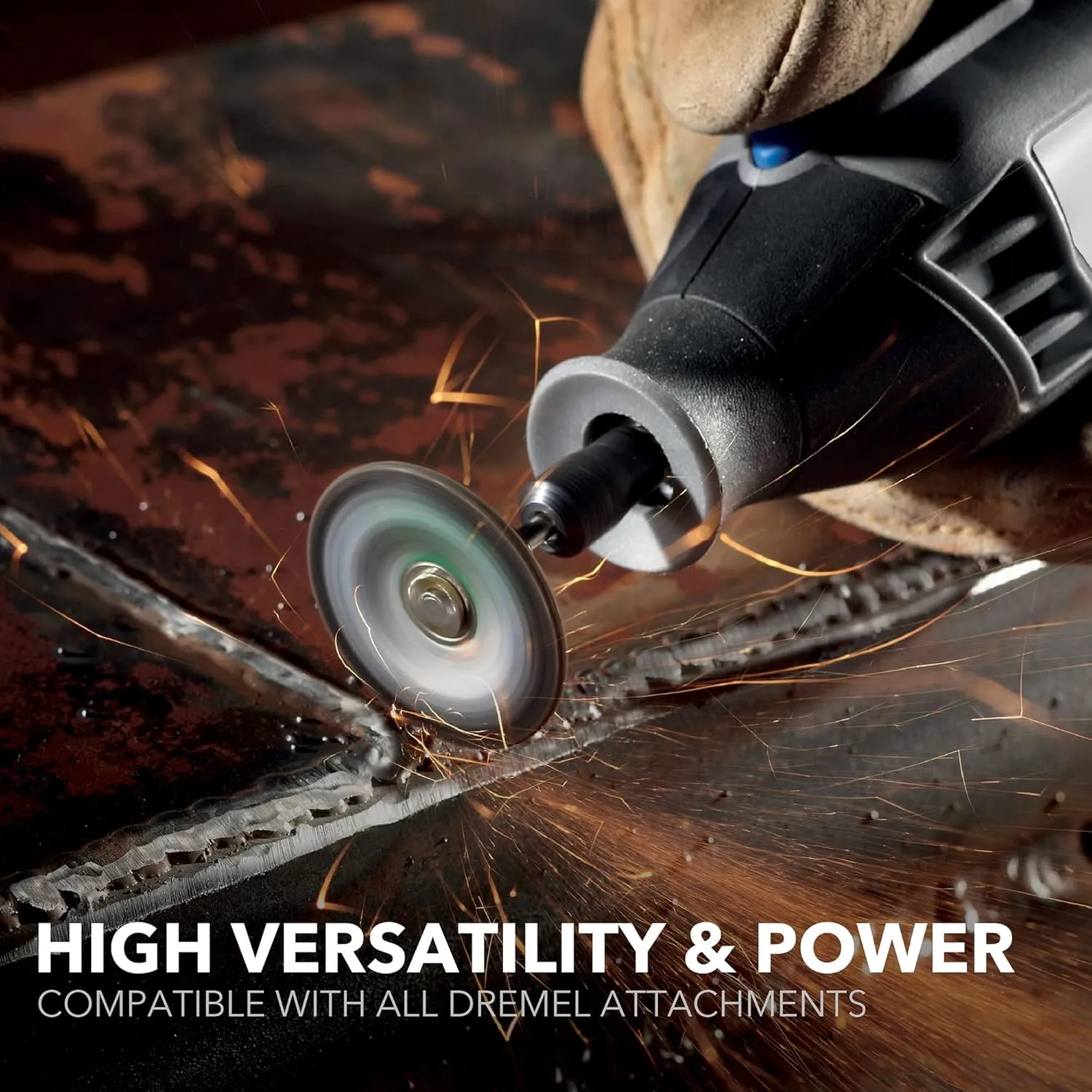 Dremel 4000-2/30 Variable Speed Rotary Tool Kit - 2 Attachments & 30 Accessories - Perfect for Cutting, Detail Sanding, Engraving, Wood Carving, and Polishing