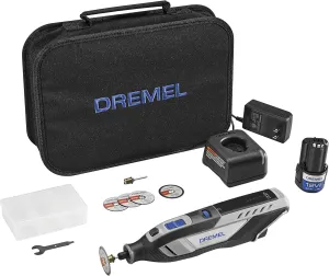 Dremel 8250-DR-RT 12V Brushless Lithium-Ion Cordless Rotary Tool Kit (3 Ah) (Renewed)