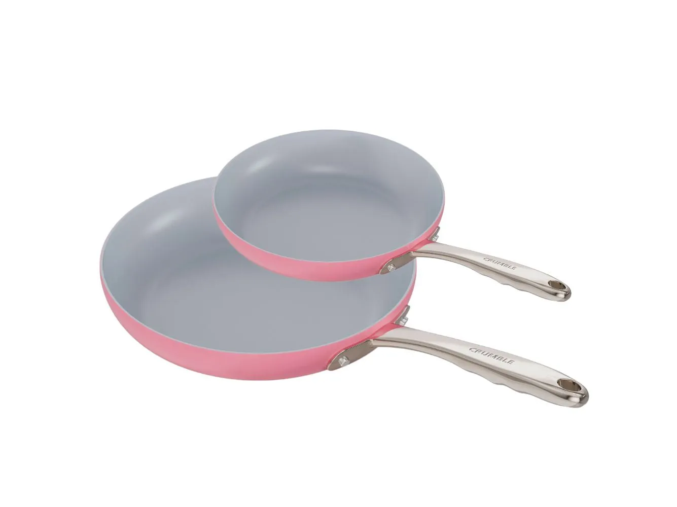 Duo Fry Non-Stick Set - Barbie Pink