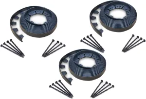EasyFlex Tall Wall No-Dig Landscape Edging, 90' kit