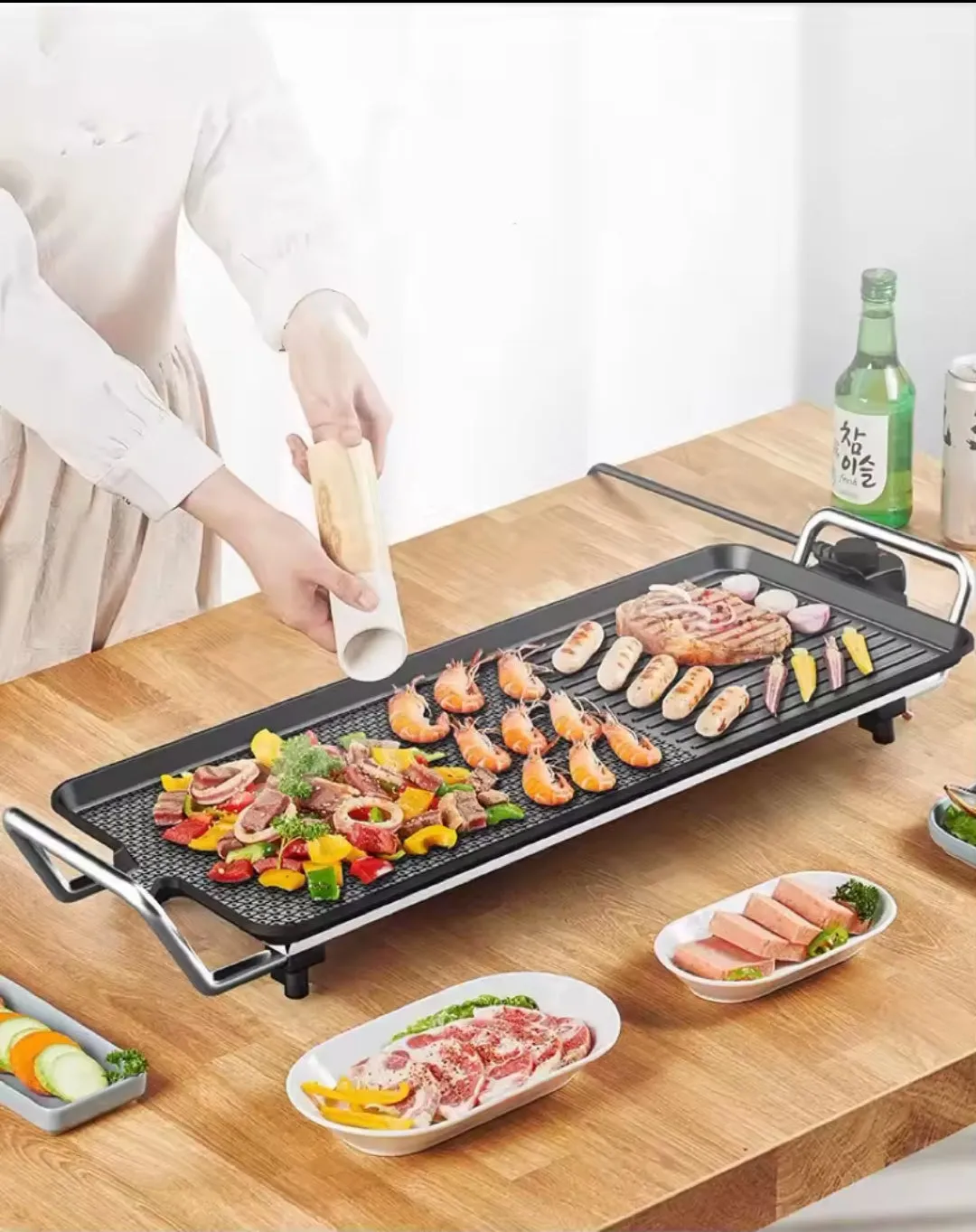 ELECTRIC BBQ GRILL PAN