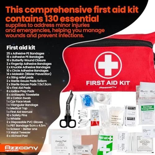 Emergency Survival Kit with First Aid Gears and Supplies