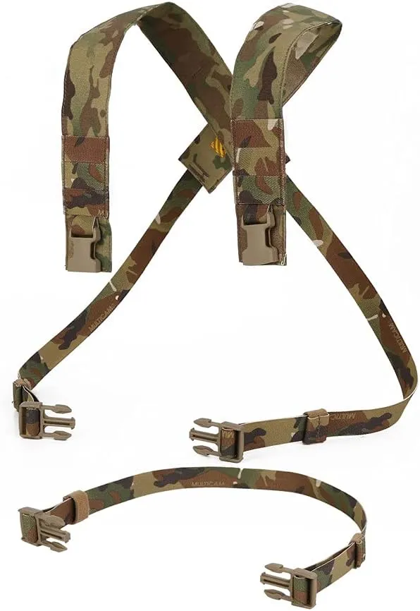 Emersongear D3CRM Chest Rig X-Harness Kit,Compatible to Various Chest Pouch