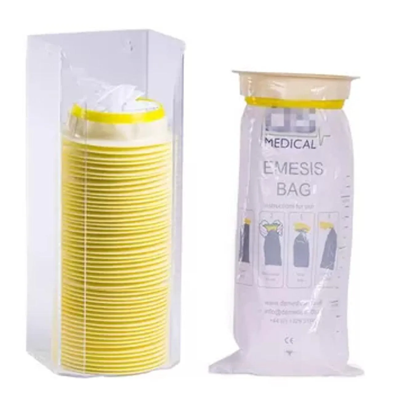 Emesis Vomit Bags 50pcs 1500ml