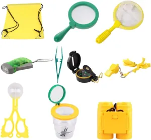 ERINGOGO 10pcs Boys and Girls Insect Observation Kit Outdoor Hiking Tools for Wilderness Exploring Educational Kit for Children