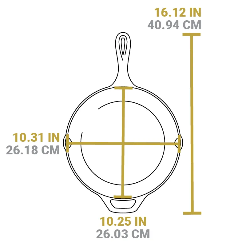Essential Seasoned Cast Iron Pan Set