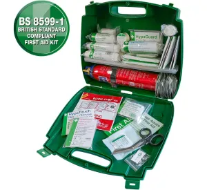 Evolution British Standard Compliant First Aid Kit with Fire Extinguisher