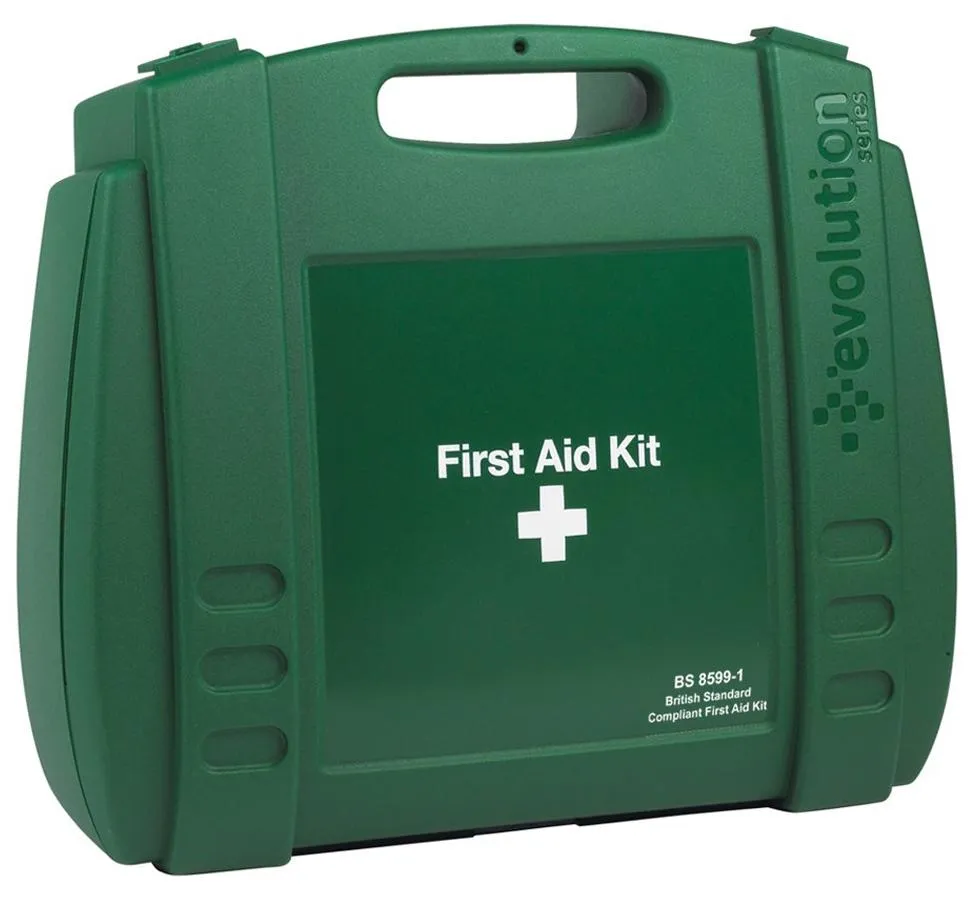 Evolution British Standard Compliant First Aid Kit with Fire Extinguisher