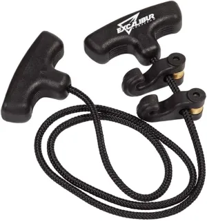 Excalibur Rope Cocking Aid - Archery Hunting Durable Versatile Double T-Handle Crossbow Cocking Device