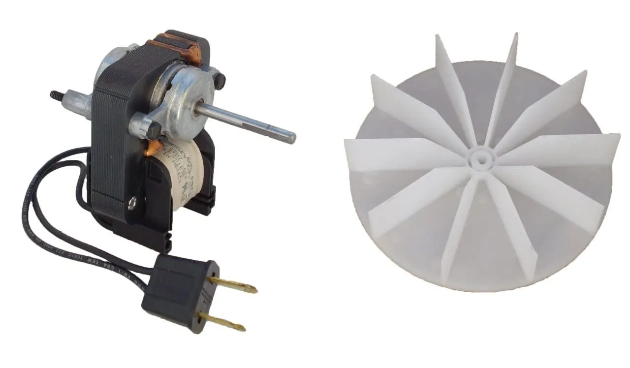 Fasco Motors Fasco K1575 Universal Bathroom Fan Replacement Electric Motor Kit with Fan 115V