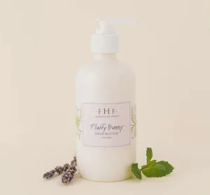 FHF Fluffy Bunny Shea Cream Pump Top 8 oz