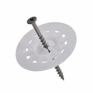 First Global Supply Mechanical Fasteners – Wood Screws with Grey Ruspert Coating – EIFS Screws for Secure Installation – Furniture Screws for Various Applications