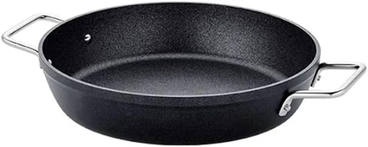 Fissler Adamant/Serving Pan (Ø 28 cm) Aluminium Frying Pan Coated Non-Stick High Rim Scratch Resistant - Induction