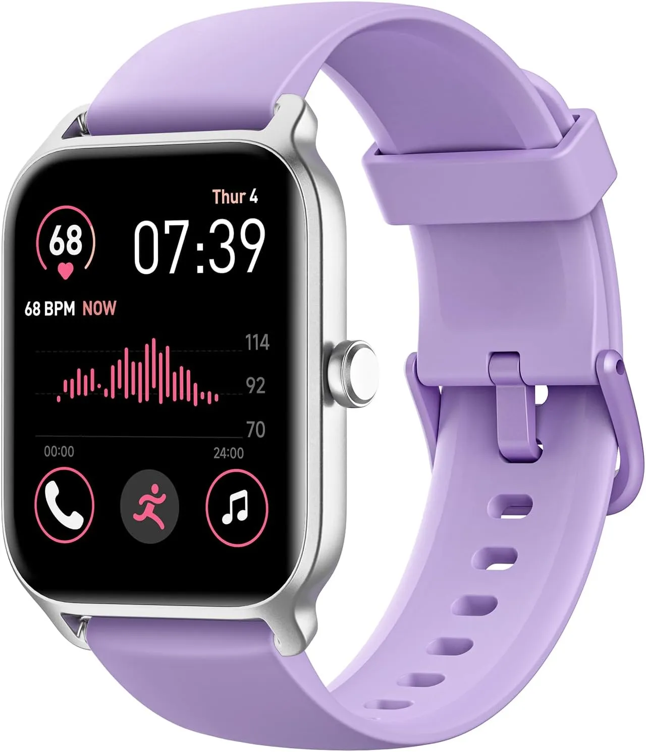 Fitpolo Smart Watches for Women Men, Alexa Built-in 1.8" Fitness Tracker Watch for Android iOS, Waterproof Activity Trackers with 100 Sports, GPS via Phone, Heart Rate Sleep SpO2 Monitor