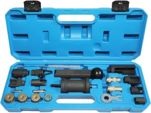 Fuel Injector Remove Tool Kit T10133 Seal Installer compatible with Audi VW 1.2, 1.4, 1.6, 1.8, 2.0, 2.7, 3.0, 3.2, 3.6 V6 4.2 V8 FSI TSI TFSI Petrol, Replacement for Porsche 2.7, 3.0 Injector Puller