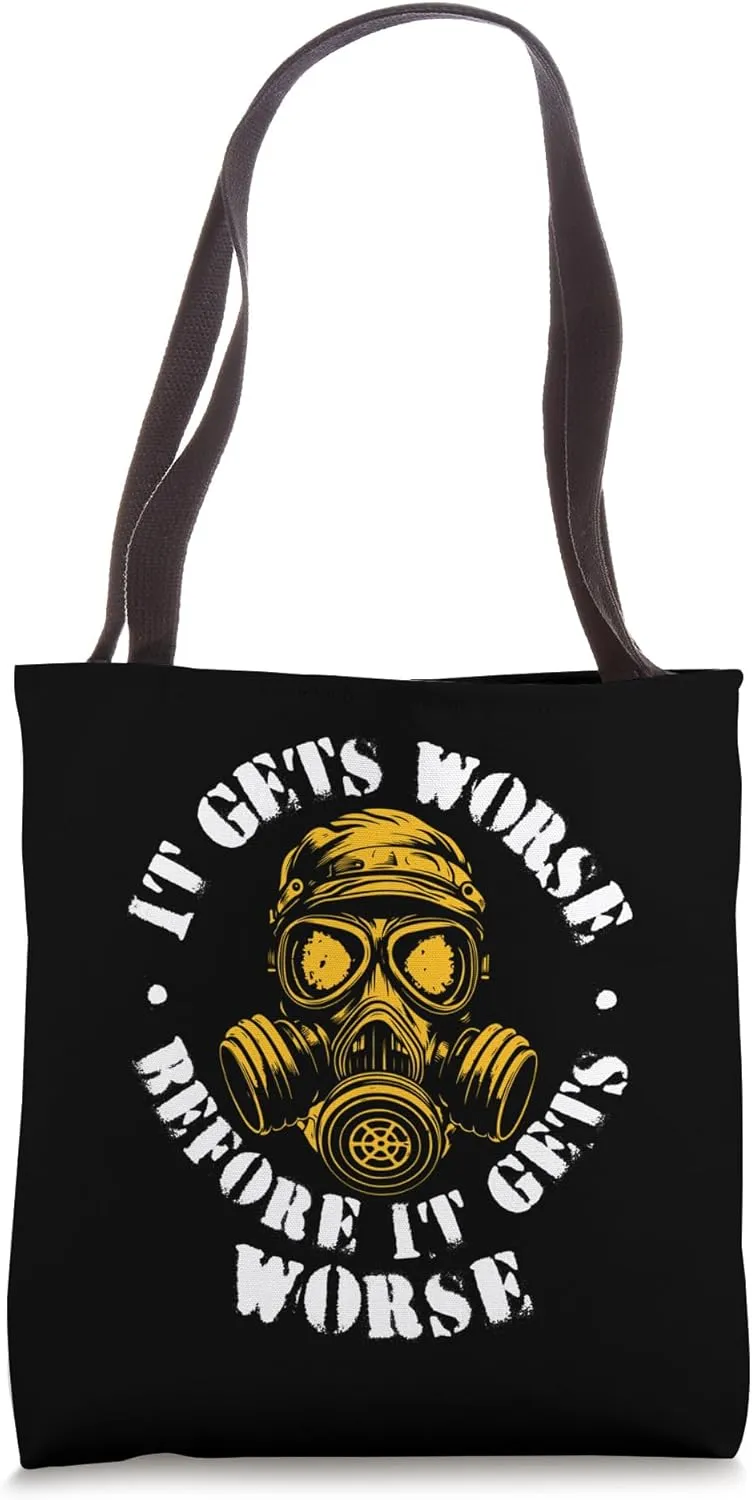 Funny Doomsday Prepper Homesteader Tote Bag