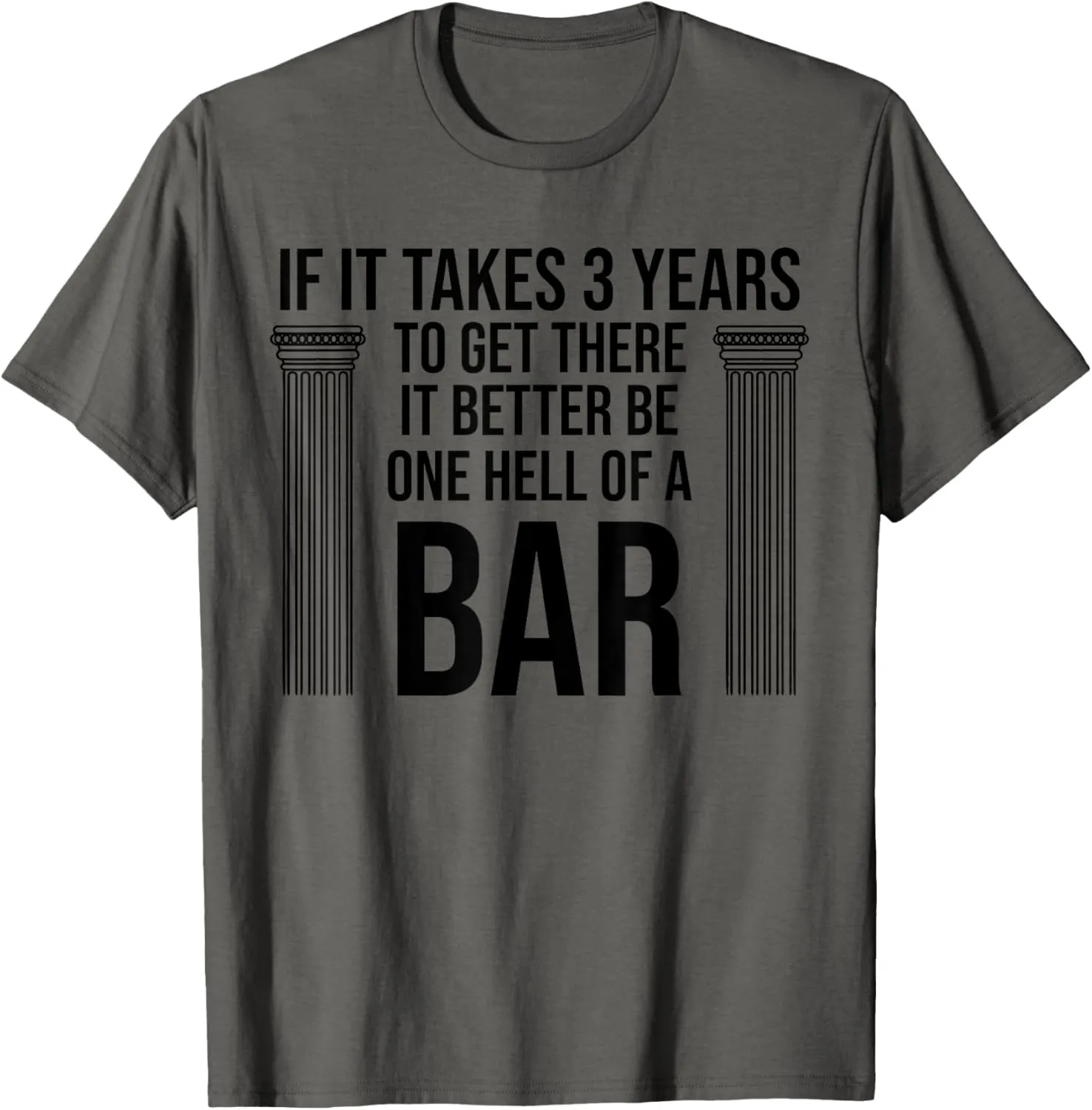 Funny Future Lawyer Student Gift | Cute Law School Bar Exam T-Shirt