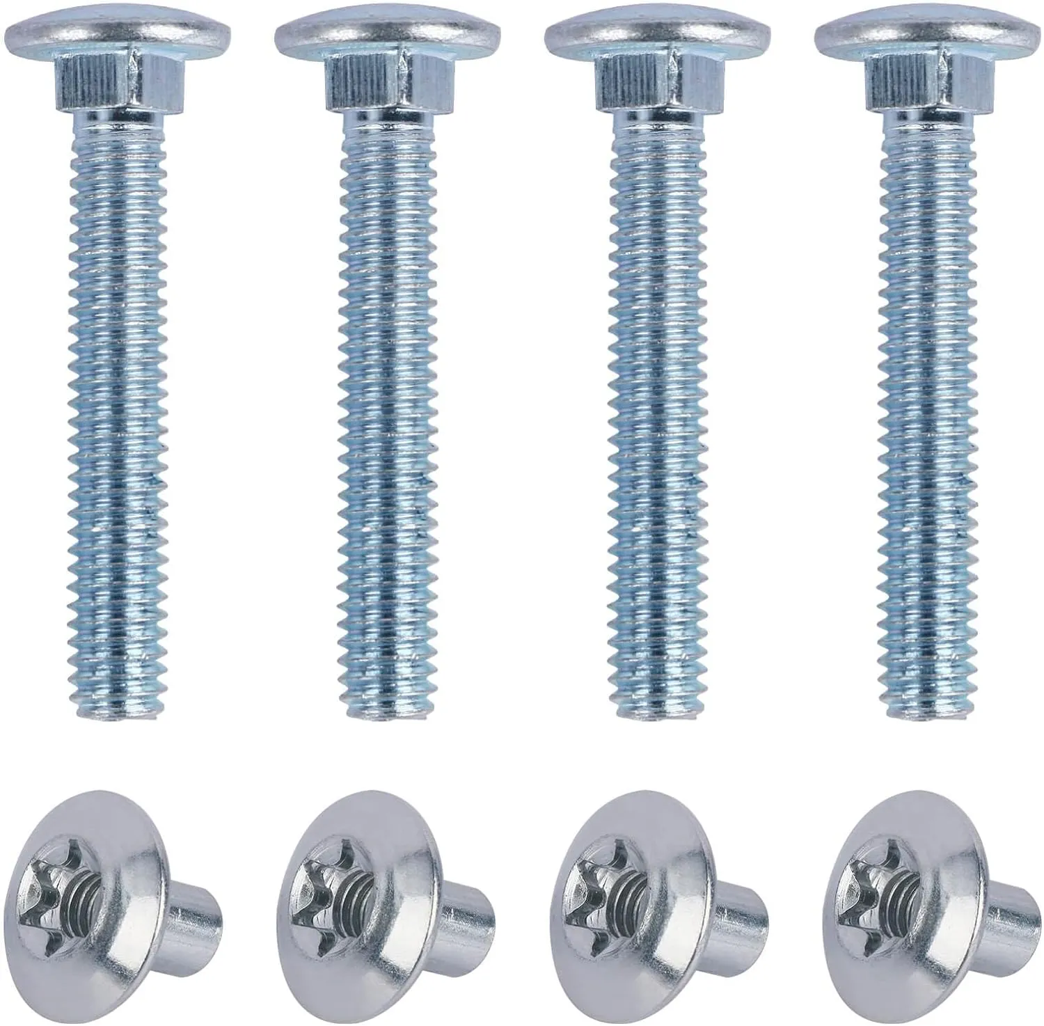 Fuoequl Trailer Hasp Bolt Kit for Trailer Cam Action Hasp
