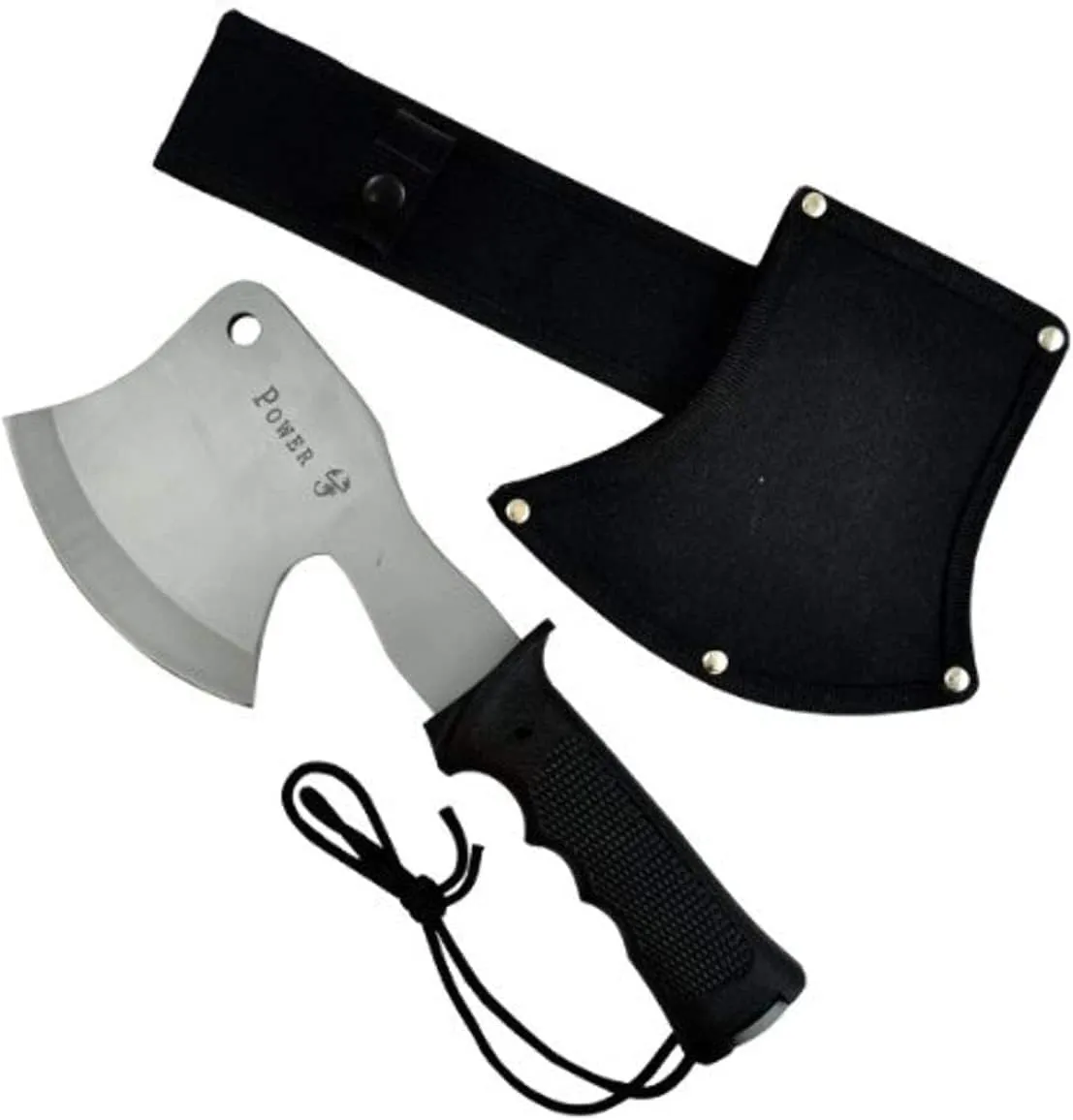 Fury Recon Survival Axe, 10.75-Inch Zinc Aluminum Handle with Compass and Survival Kit