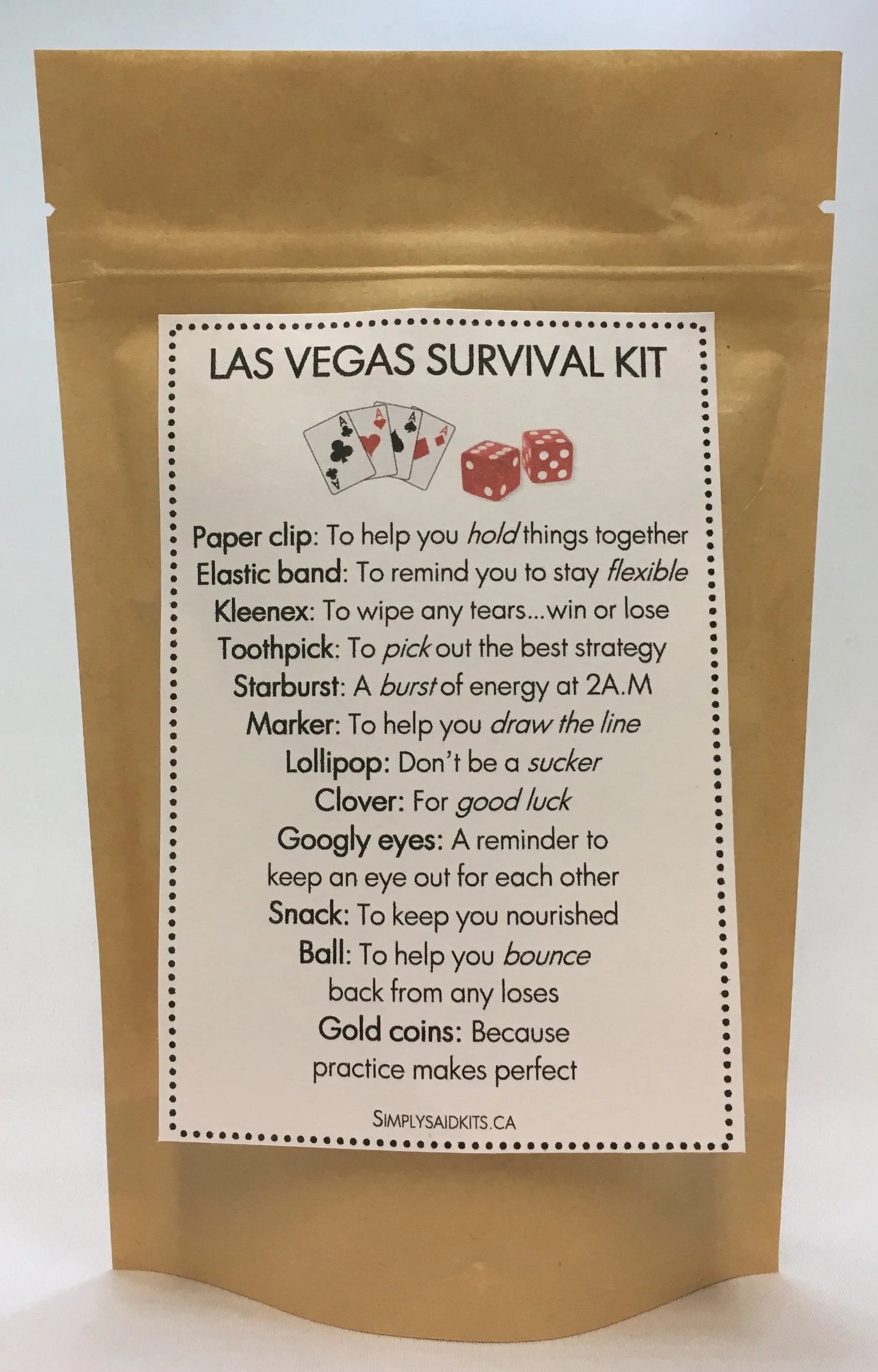 Gambler Survival Kit
