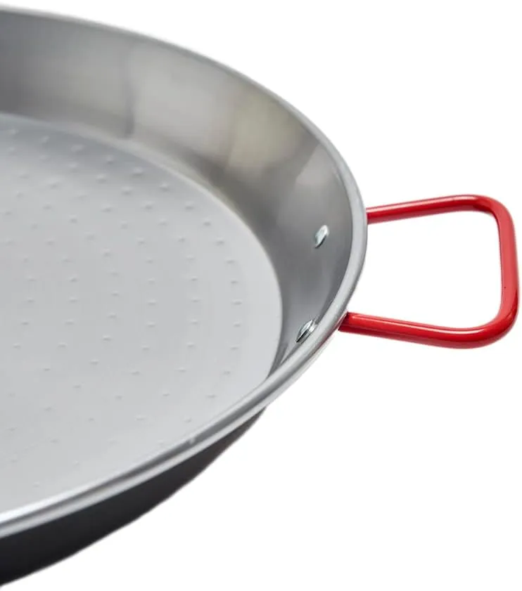 Garcima 15-Inch Carbon Steel Paella Pan, 38cm