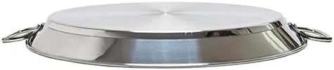 Garcima 17-Inch Carbon Steel Paella Pan, 42cm
