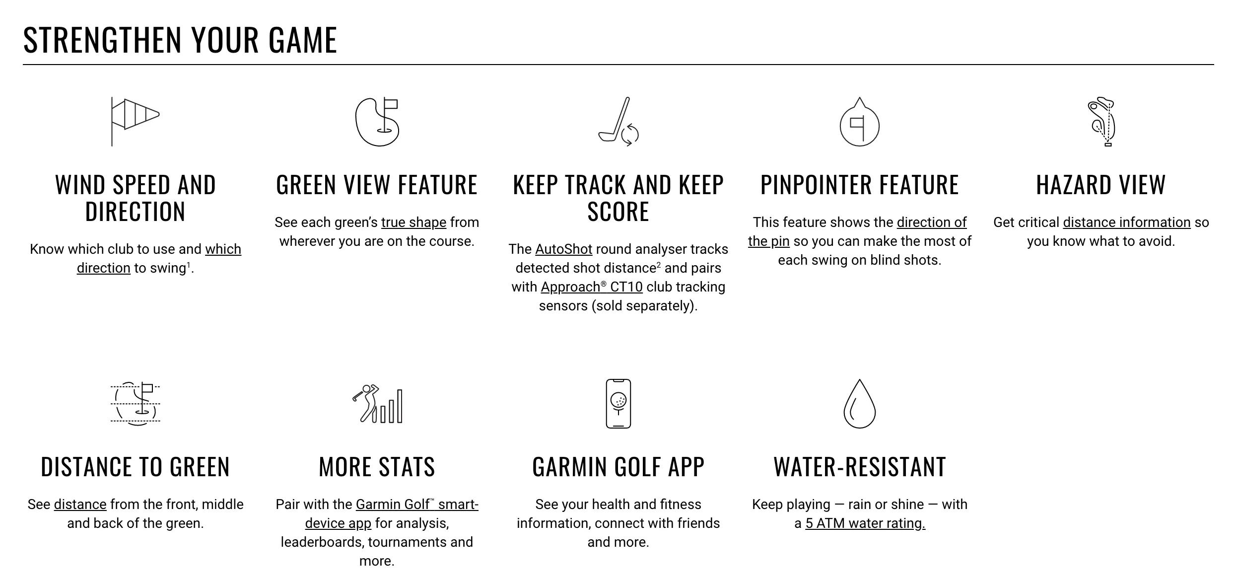 Garmin Approach S70 47mm