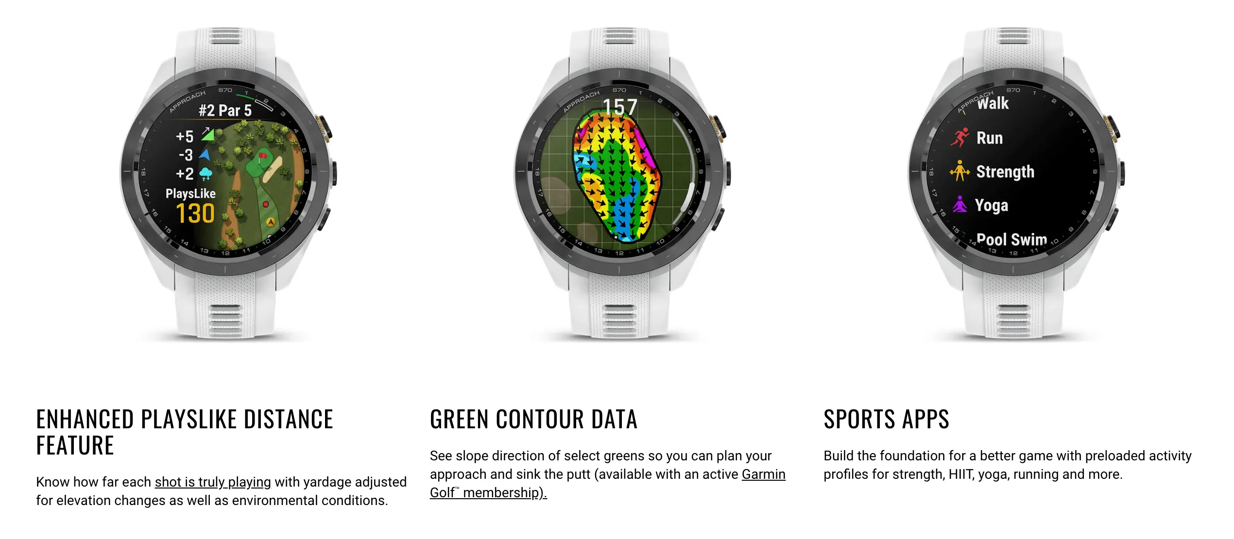 Garmin Approach S70 47mm