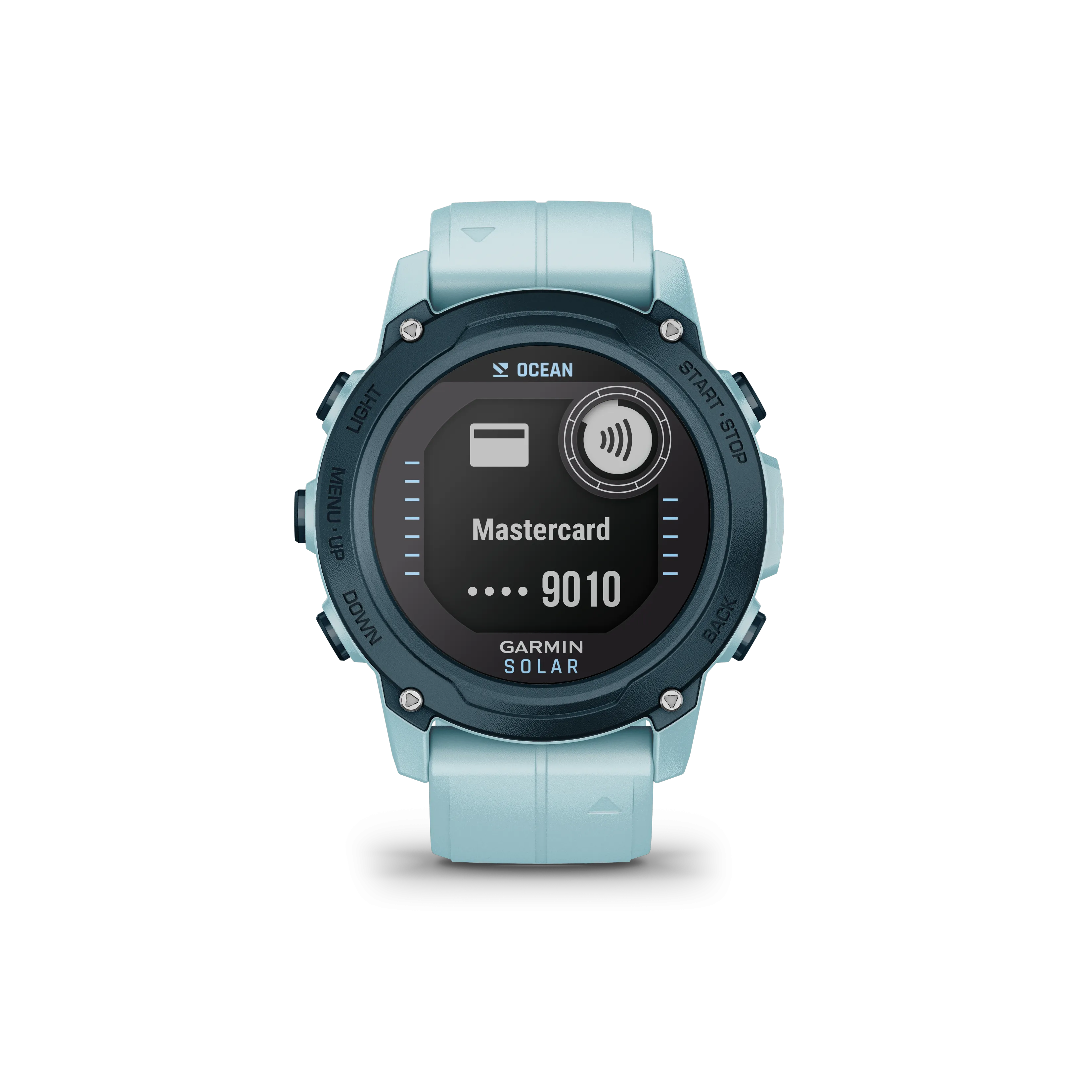 Garmin Descent G1 Solar - Ocean Edition GPS Smartwatch Watch-Style and Dive Computer Azure (010-02604-04)