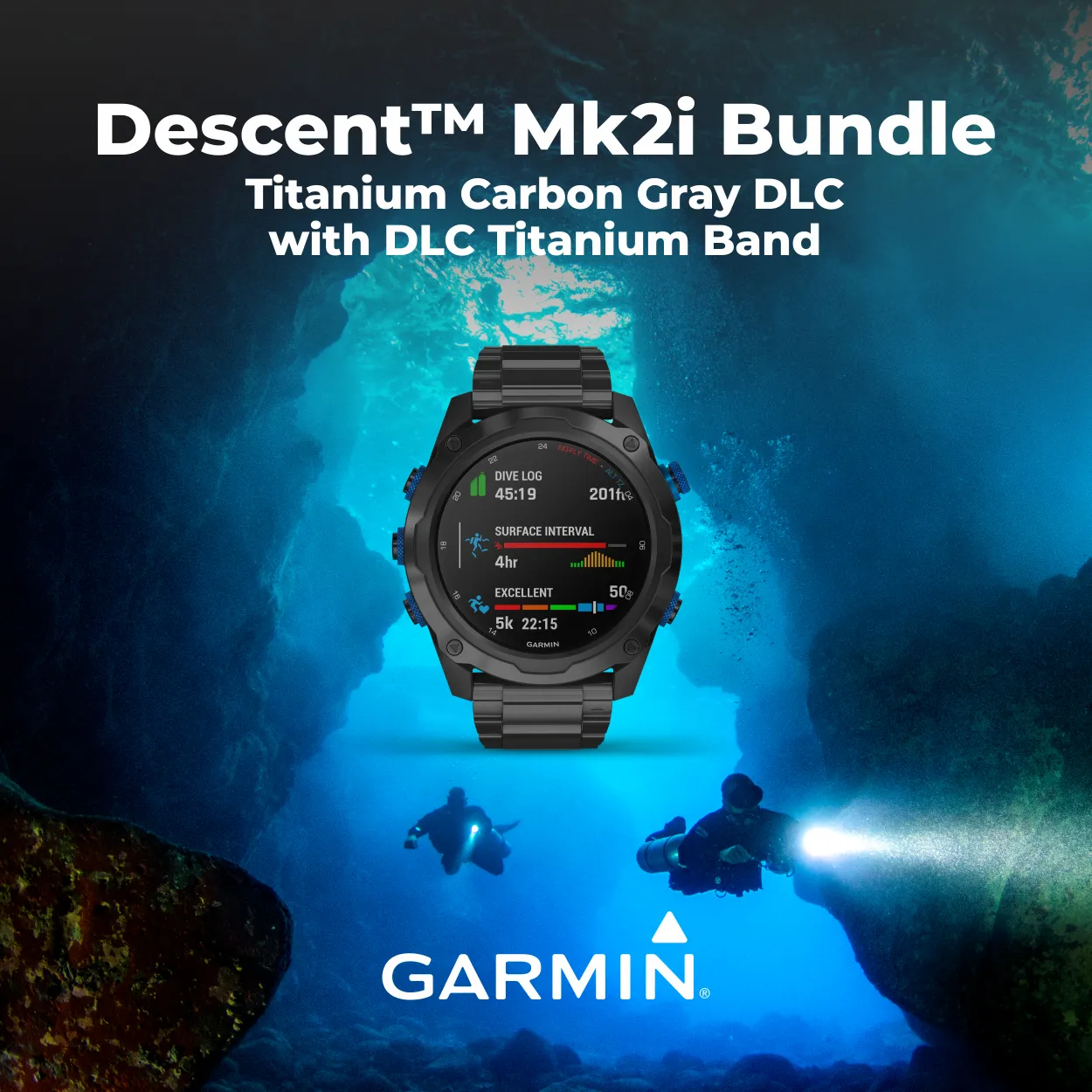 Garmin Descent Mk2i Descent T1 with Dive Computer (010-02132-02)